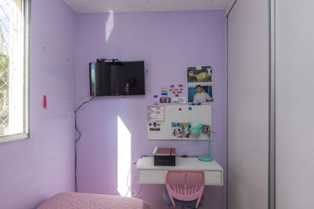 Quarto 3 de apartamento à venda com 3 quartos, 77m² em Castelo, Belo Horizonte