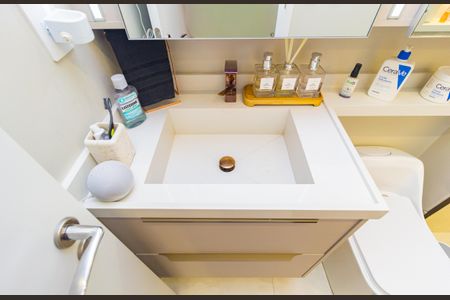 Apartamento para alugar com 38m², 1 quarto e 1 vaga Apartamento para alugar com 38m², 1 quarto e 1 vagaDetalhe - Banheiro