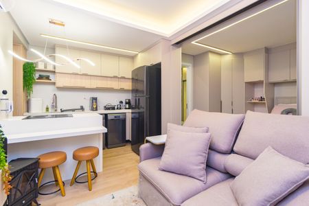 Apartamento para alugar com 38m², 1 quarto e 1 vaga Apartamento para alugar com 38m², 1 quarto e 1 vagaSala