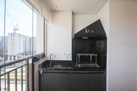 Varanda gourmet de apartamento à venda com 2 quartos, 62m² em Vila Andrade, São Paulo