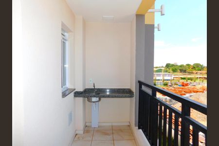 Varanda de apartamento para alugar com 2 quartos, 60m² em Santa Terezinha, Paulínia