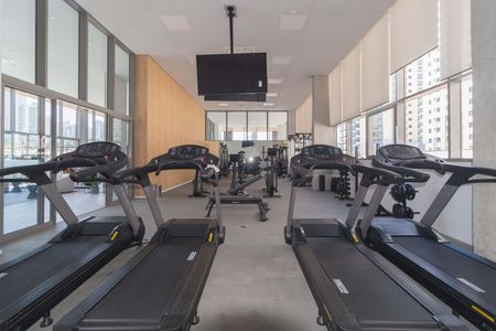 Studio para alugar com 27m², 1 quarto e sem vagaÁrea comum - Academia