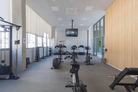 Studio para alugar com 27m², 1 quarto e sem vagaÁrea comum - Academia