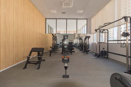 Studio para alugar com 27m², 1 quarto e sem vagaÁrea comum - Academia