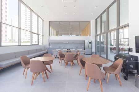 Studio para alugar com 27m², 1 quarto e sem vagaÁrea comum - Salão de Festas