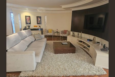 Sala de apartamento para alugar com 3 quartos, 216m² em Vila Bastos, Santo André