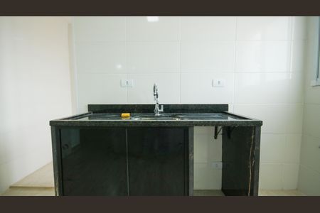 Cozinha de apartamento para alugar com 2 quartos, 75m² em Boqueirão, Praia Grande