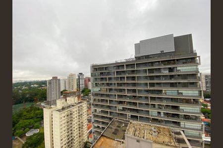 Vista de kitnet/studio à venda com 1 quarto, 28m² em Santo Amaro, São Paulo