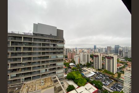 Vista de kitnet/studio à venda com 1 quarto, 28m² em Santo Amaro, São Paulo