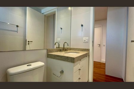 Apartamento para alugar com 120m², 2 quartos e sem vagaBanheiro 2 da Suite 1