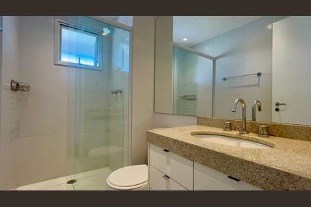 Apartamento para alugar com 120m², 2 quartos e sem vagaBanheiro 2 da Suite 1