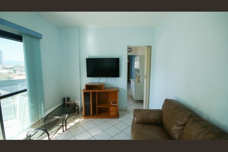 Sala de apartamento para alugar com 1 quarto, 62m² em Guilhermina, Praia Grande