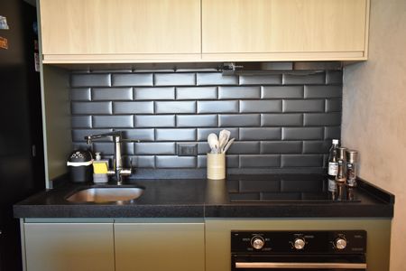 Cozinha de apartamento para alugar com 1 quarto, 29m² em Vila da Saúde, São Paulo