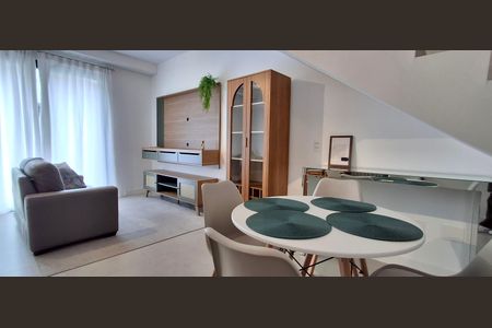 Sala de Jantar de apartamento para alugar com 1 quarto, 74m² em Centro, Florianópolis
