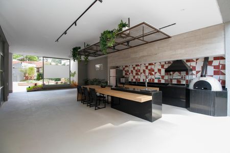 Studio para alugar com 26m², 1 quarto e sem vaga Studio para alugar com 26m², 1 quarto e sem vagaÁrea Comum - Churrasqueira