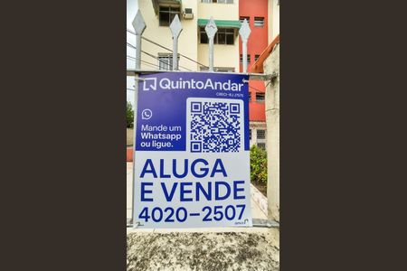 Apartamento para alugar com 32m², 1 quarto e sem vagaFrente do prédio e Plaquinha 