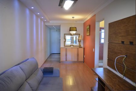 Sala de apartamento à venda com 3 quartos, 84m² em Vila Valparaíso, Santo André