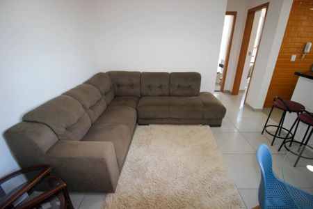 Sala de apartamento para alugar com 2 quartos, 47m² em Jardim America, Sorocaba