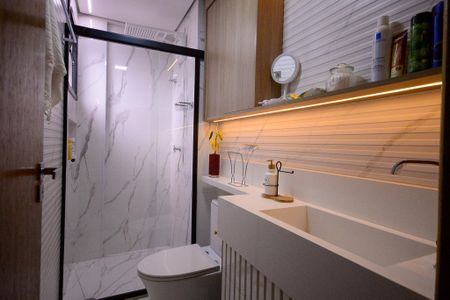 Apartamento à venda com 52m², 2 quartos e 1 vagaBanheiro Social 