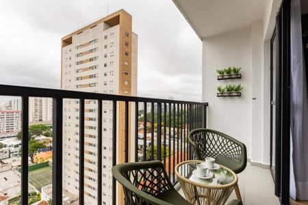 Studio à venda com 26m², 1 quarto e sem vagaVaranda
