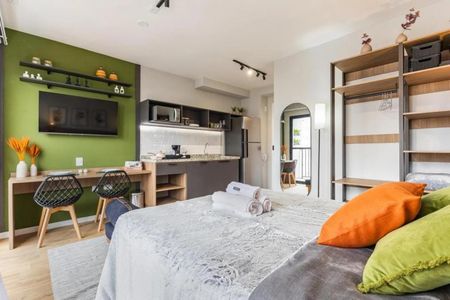 Studio à venda com 26m², 1 quarto e sem vagaQuarto