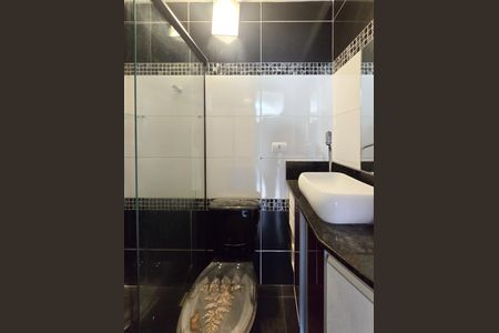 Banheiro Social de apartamento para alugar com 1 quarto, 34m² em Vila Santa Luzia, São Bernardo do Campo