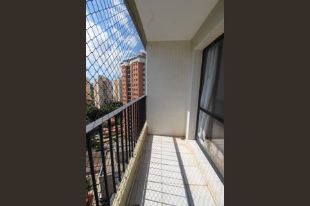 Varanda da Sala de apartamento à venda com 2 quartos, 74m² em Jardim Morumbi, São Paulo