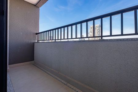 Studio - Varanda de kitnet/studio para alugar com 1 quarto, 25m² em Pinheiros, São Paulo