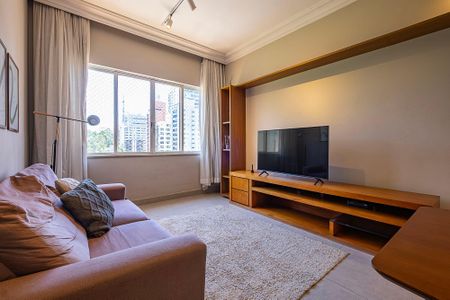 Sala de apartamento para alugar com 2 quartos, 81m² em Cerqueira César, São Paulo