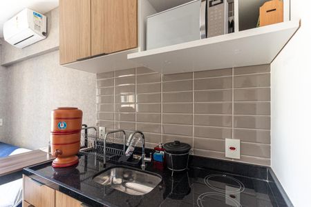 Studio à venda com 28m², 1 quarto e sem vaga Studio à venda com 28m², 1 quarto e sem vagaCozinha