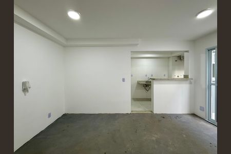 Sala  de apartamento à venda com 1 quarto, 46m² em Santo Amaro, São Paulo