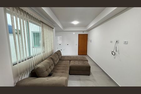 Sala de apartamento para alugar com 2 quartos, 100m² em Vila Valparaíso, Santo André