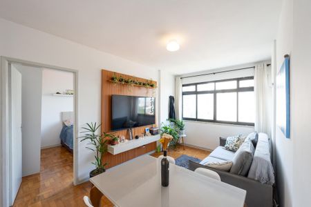 Sala de apartamento para alugar com 1 quarto, 38m² em Mirandópolis, São Paulo