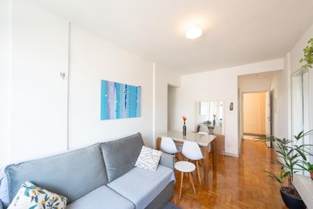 Sala de apartamento para alugar com 1 quarto, 38m² em Mirandópolis, São Paulo