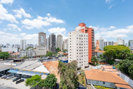 Vista do Quarto de apartamento para alugar com 1 quarto, 38m² em Mirandópolis, São Paulo