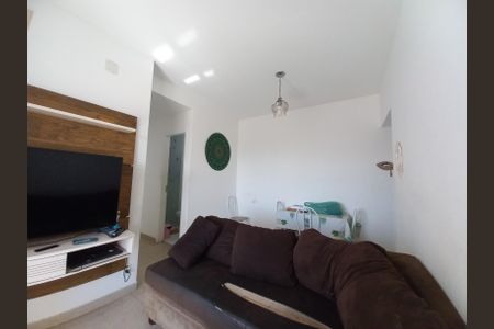Sala de apartamento para alugar com 2 quartos, 52m² em Centro, São Vicente