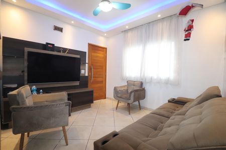 Sala de casa para alugar com 3 quartos, 154m² em Parque Erasmo Assunção, Santo André