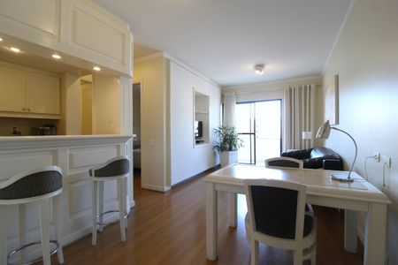 Sala de apartamento para alugar com 1 quarto, 42m² em Itaim Bibi, São Paulo