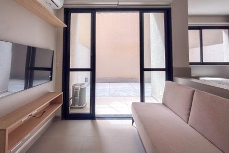Sala de apartamento para alugar com 1 quarto, 40m² em Vila Madalena, São Paulo