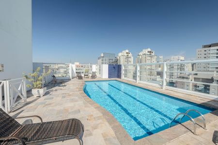 Apartamento para alugar com 48m², 1 quarto e 1 vaga Apartamento para alugar com 48m², 1 quarto e 1 vagaÁrea comum - Piscina