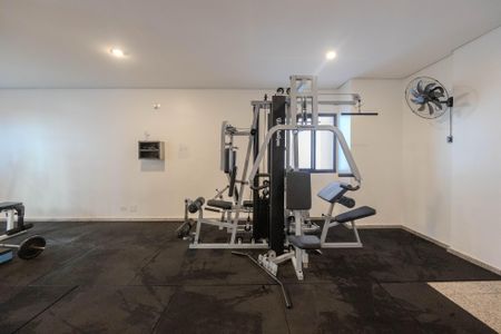 Apartamento para alugar com 48m², 1 quarto e 1 vaga Apartamento para alugar com 48m², 1 quarto e 1 vagaÁrea comum - Academia