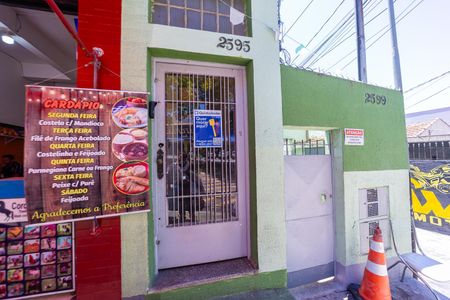 Apartamento para alugar com 30m², 1 quarto e sem vagaFachada + Placa