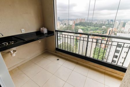 Varanda da Sala de apartamento para alugar com 2 quartos, 80m² em Jardim Parque Morumbi, São Paulo