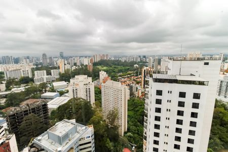 Vista da Varanda de apartamento para alugar com 2 quartos, 80m² em Jardim Parque Morumbi, São Paulo