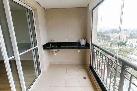 Varanda da Sala de apartamento para alugar com 2 quartos, 80m² em Jardim Parque Morumbi, São Paulo