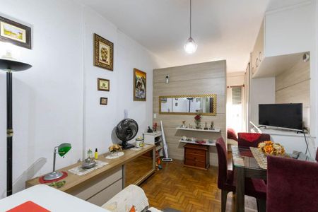 Sala de apartamento à venda com 1 quarto, 48m² em República, São Paulo