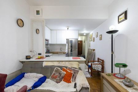 Sala de apartamento à venda com 1 quarto, 48m² em República, São Paulo