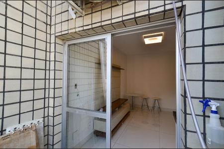 Varanda da Sala de apartamento para alugar com 1 quarto, 55m² em Lourdes, Belo Horizonte