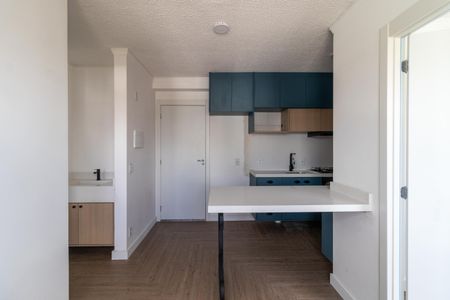 Sala de apartamento para alugar com 2 quartos, 34m² em Várzea da Barra Funda, São Paulo