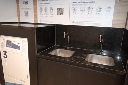 Apartamento para alugar com 21m², 1 quarto e sem vagaLavanderia